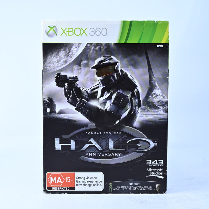 Halo: Combat Evolved Anniversary - Xbox 360 Game + Manual - PAL - MINT DISC!