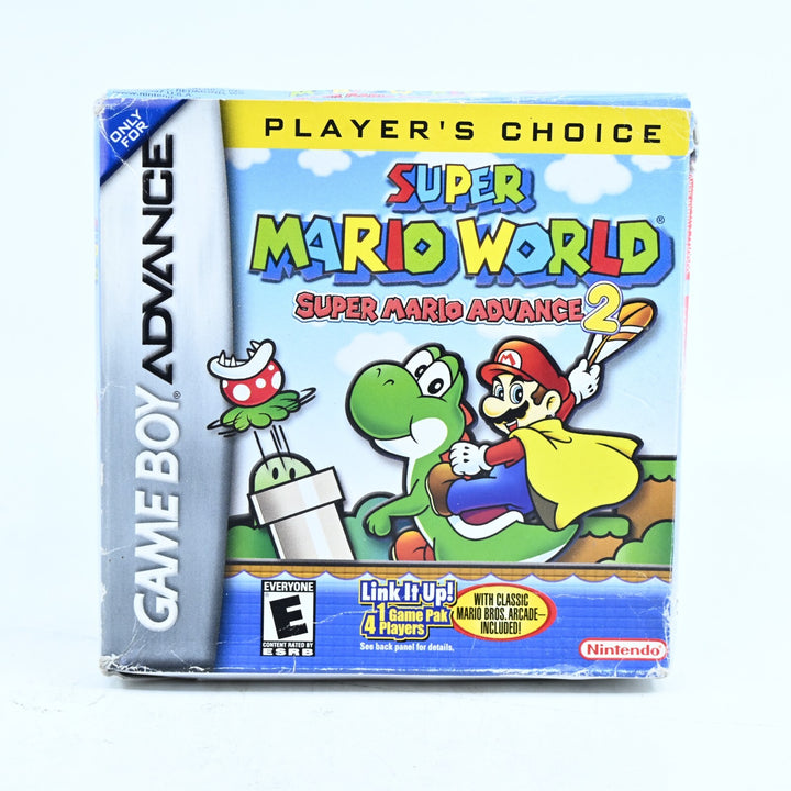 Super Mario World: Super Mario Advance 2 - Nintendo GBA Boxed Game - FREE POST!