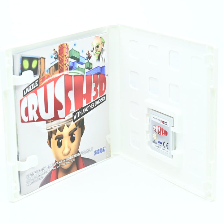 Crush 3D - Nintendo 3DS Game + Manual - PAL - FREE POST!