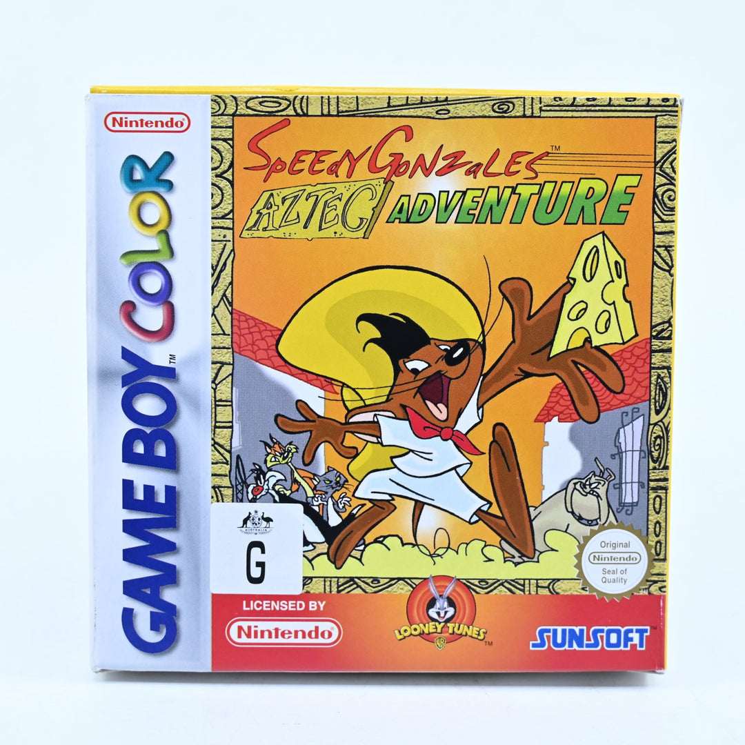 Speedy Gonzales Aztec Adventure - Nintendo Gameboy Color Boxed Game -FREE POST!