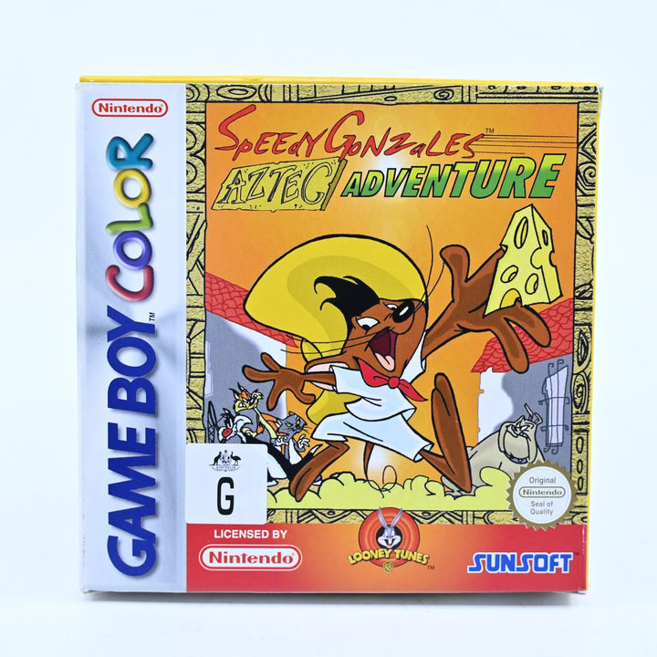 Speedy Gonzales Aztec Adventure - Nintendo Gameboy Color Boxed Game -FREE POST!