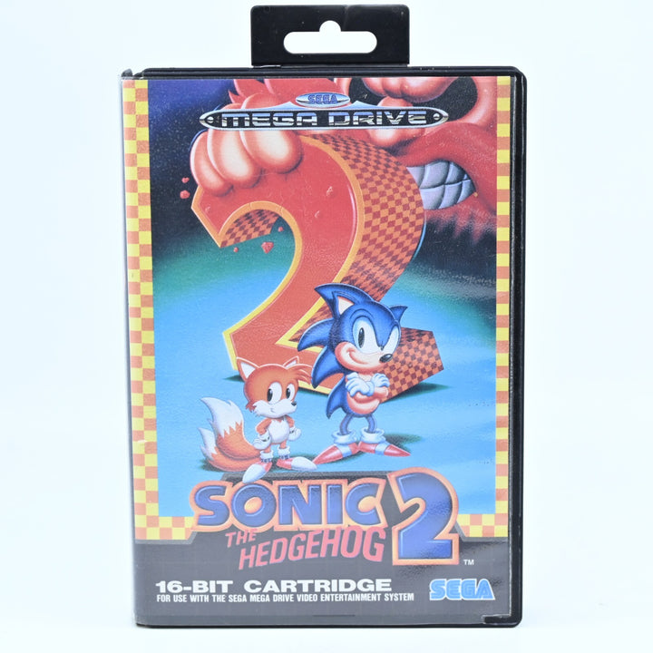 Sonic The Hedgehog 2 - Sega Mega Drive Game - PAL + Manual - FREE POST!