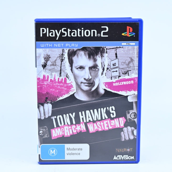 Tony Hawk's American Wasteland - Sony Playstation 2 / PS2 Game + Manual - PAL