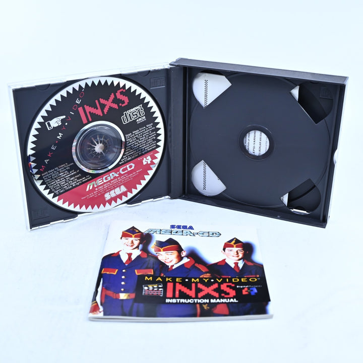INXS - Sega Mega CD Game + Manual - PAL - FREE POST!