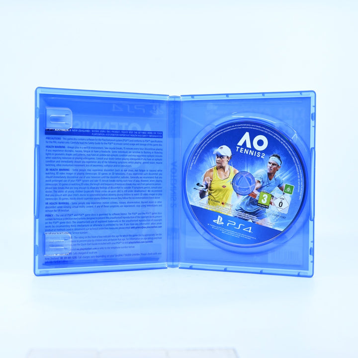 AO Tennis 2 - Sony Playstation 4 / PS4 Game - FREE POST!
