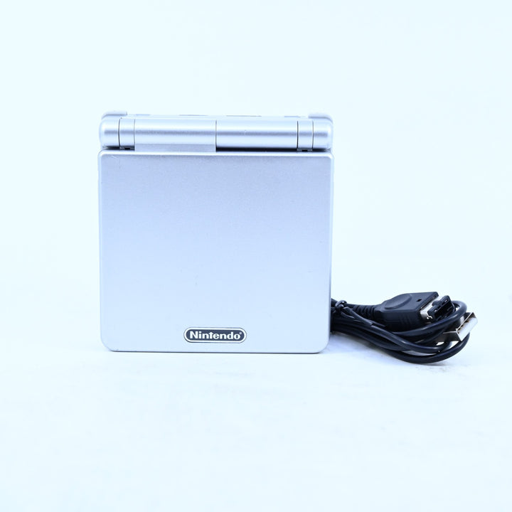 Silver - AGS-001 - Nintendo Gameboy Advance / GBA SP Console - PAL - FREE POST