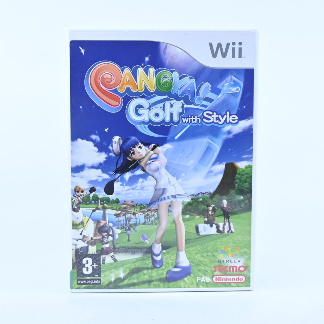 Pangya! Golf With Style - Nintendo Wii Game + Manual - PAL - MINT DISC!