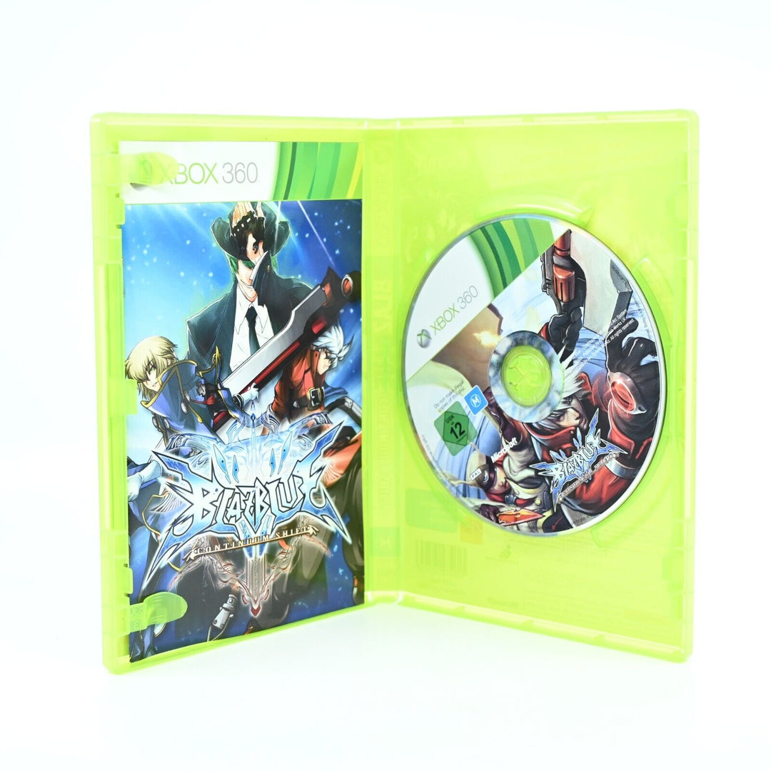 BlazBlue: Continuum Shift - Xbox 360 Game + Manual - PAL - MINT DISC!