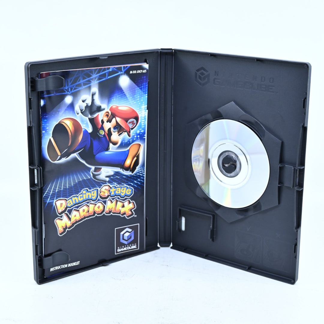 Dancing Stage Mario Mix with Dance Mat - Nintendo Gamecube Game + Manual - PAL