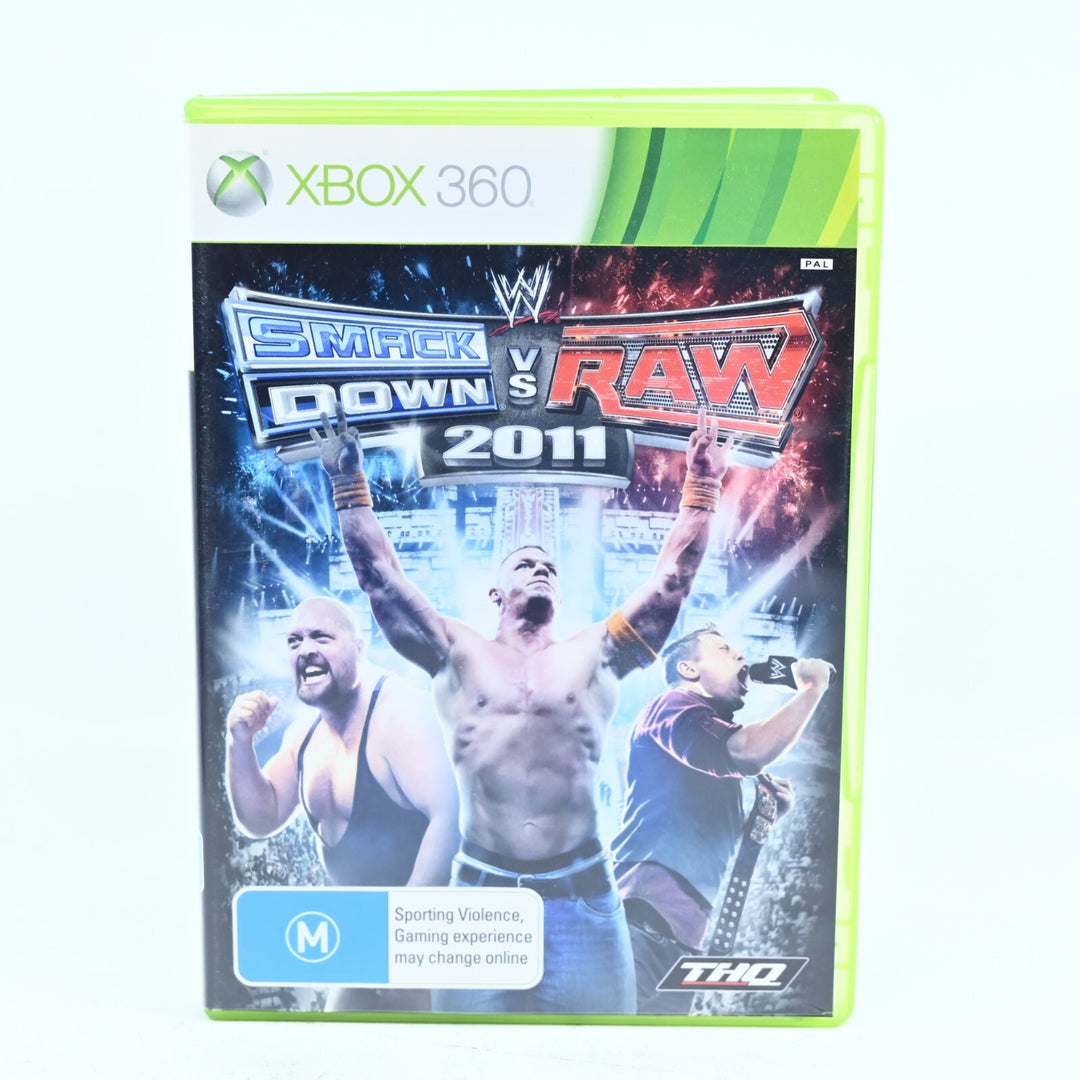 WWE SmackDown vs Raw 2011: The Hit Man Bonus Pack - Xbox 360 Game + Manual