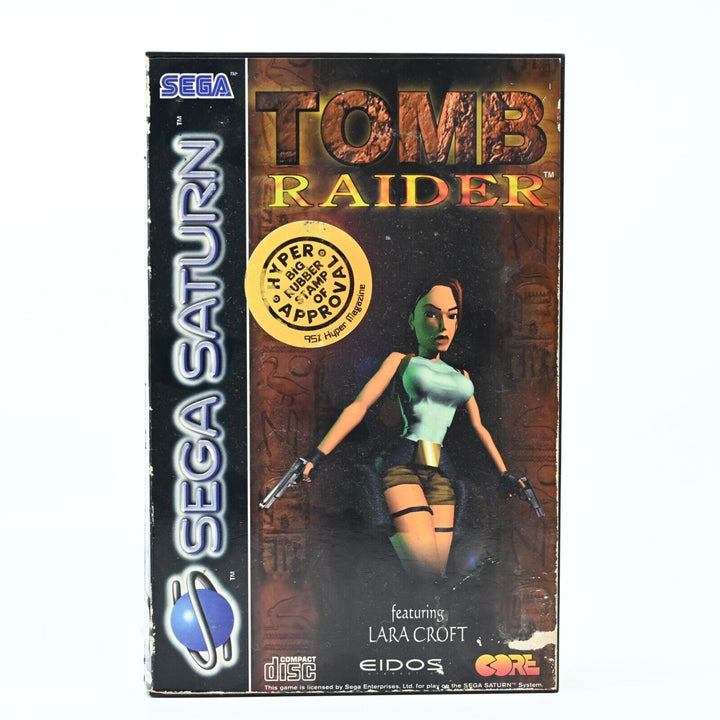 Tomb Raider - Sega Saturn Game - PAL - FREE POST!