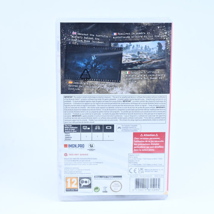 SEALED! Kholat - Nintendo Switch Game - FREE POST!