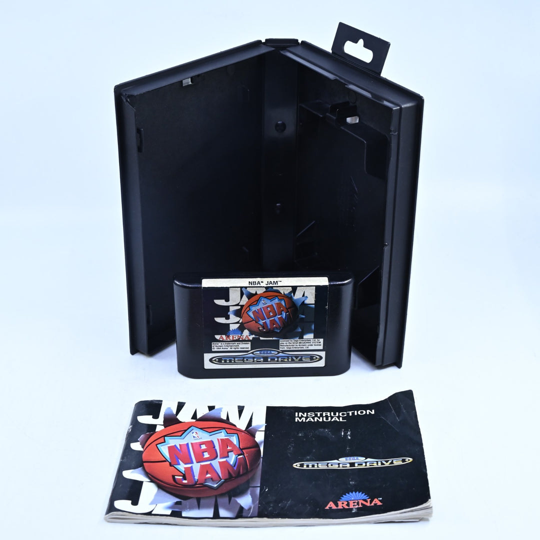 NBA Jam - Sega Mega Drive Game + Manual - PAL - FREE POST!
