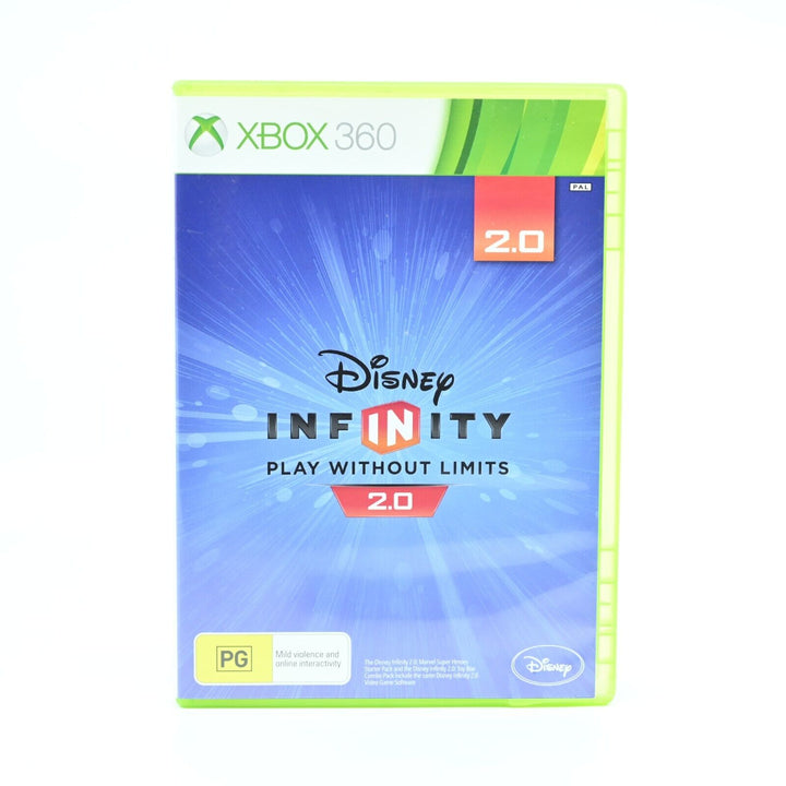 Disney Infinity 2.0 - Xbox 360 Game +No  Manual - PAL - MINT DISC!