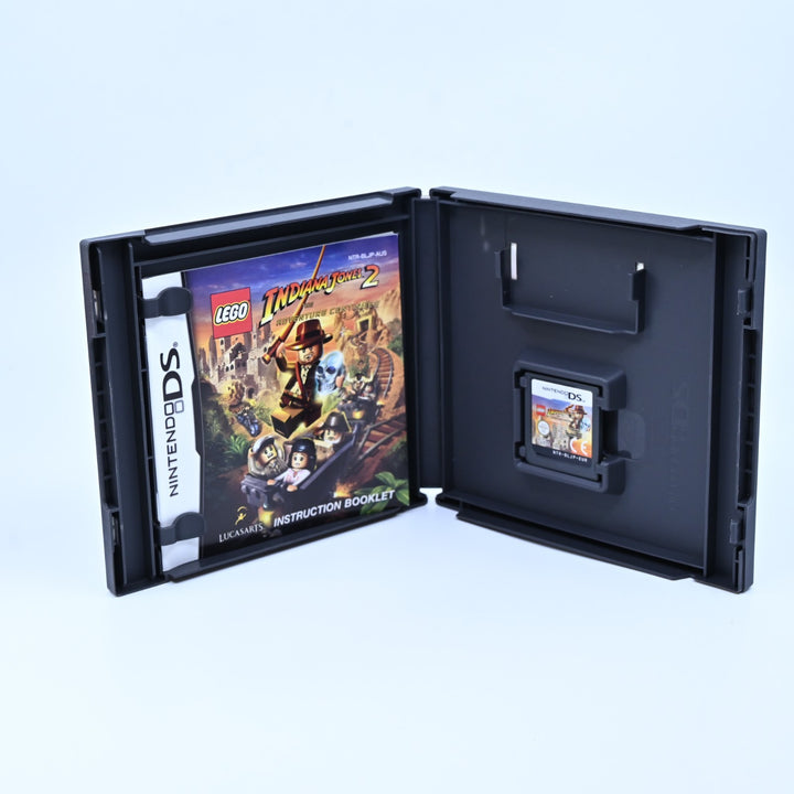 LEGO Indiana Jones 2: The Adventure Continues - Nintendo DS Game - PAL + Manual