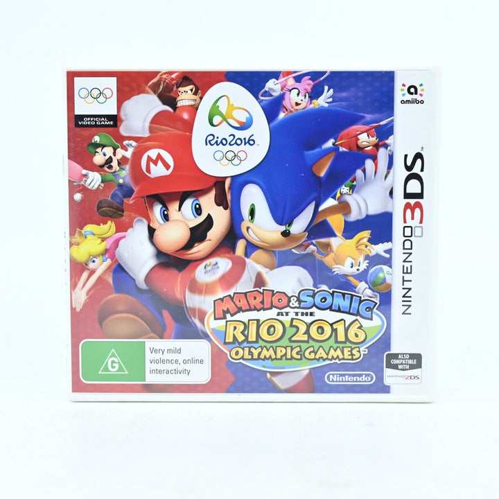Mario & Sonic at the Rio 2016 Olympic Games - Nintendo 3DS Game - FREE POST!
