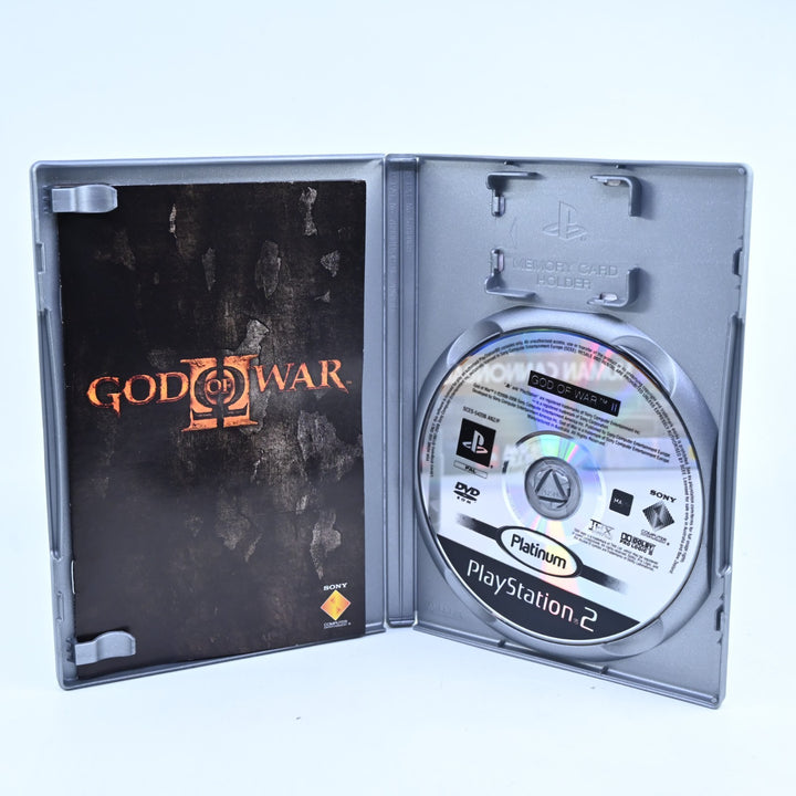 God of War II - Sony Playstation 2 / PS2 Game + Manual - PAL - MINT DISC!