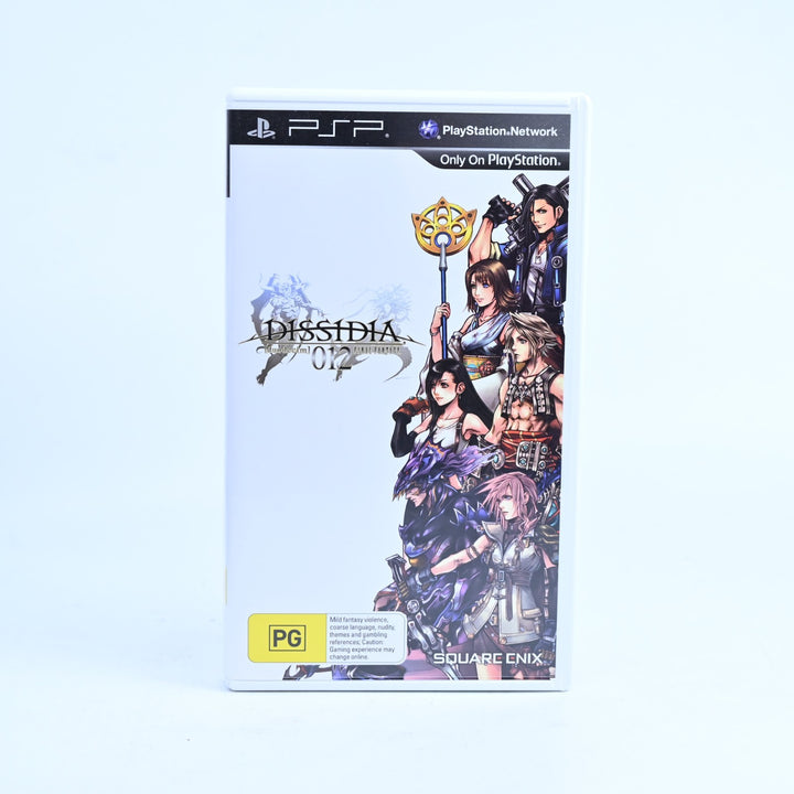 Dissidia 012 [duodecim] FINAL FANTASY - Sony PSP Game + Manual - FREE POST!