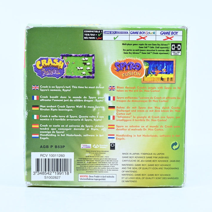 Crash & Spyro Super Pack Volume 3 - Nintendo Gameboy Advance / GBA Boxed Game