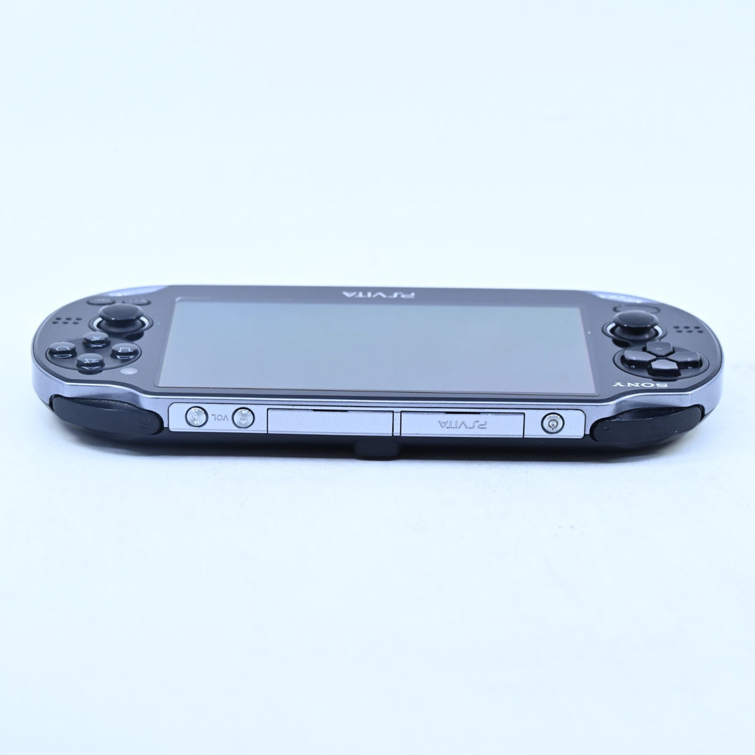 Crystal Black Sony PS Vita Boxed Console - PCH-1102 - PCH-1100 - FREE POST!