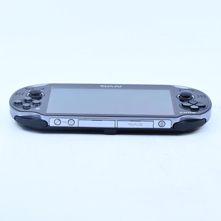 Crystal Black Sony PS Vita Boxed Console - PCH-1102 - PCH-1100 - FREE POST!