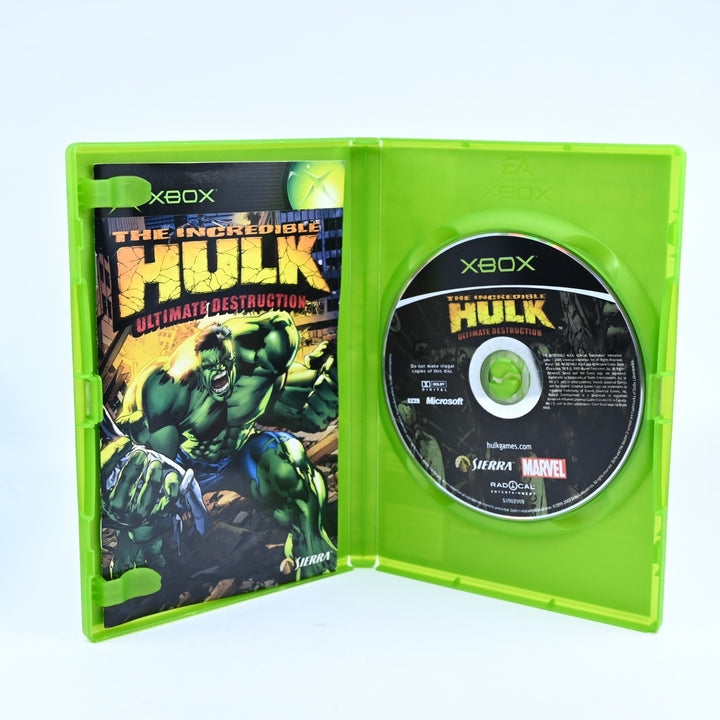 The Incredible Hulk: Ultimate Destruction - Original Xbox Game + Manual - PAL
