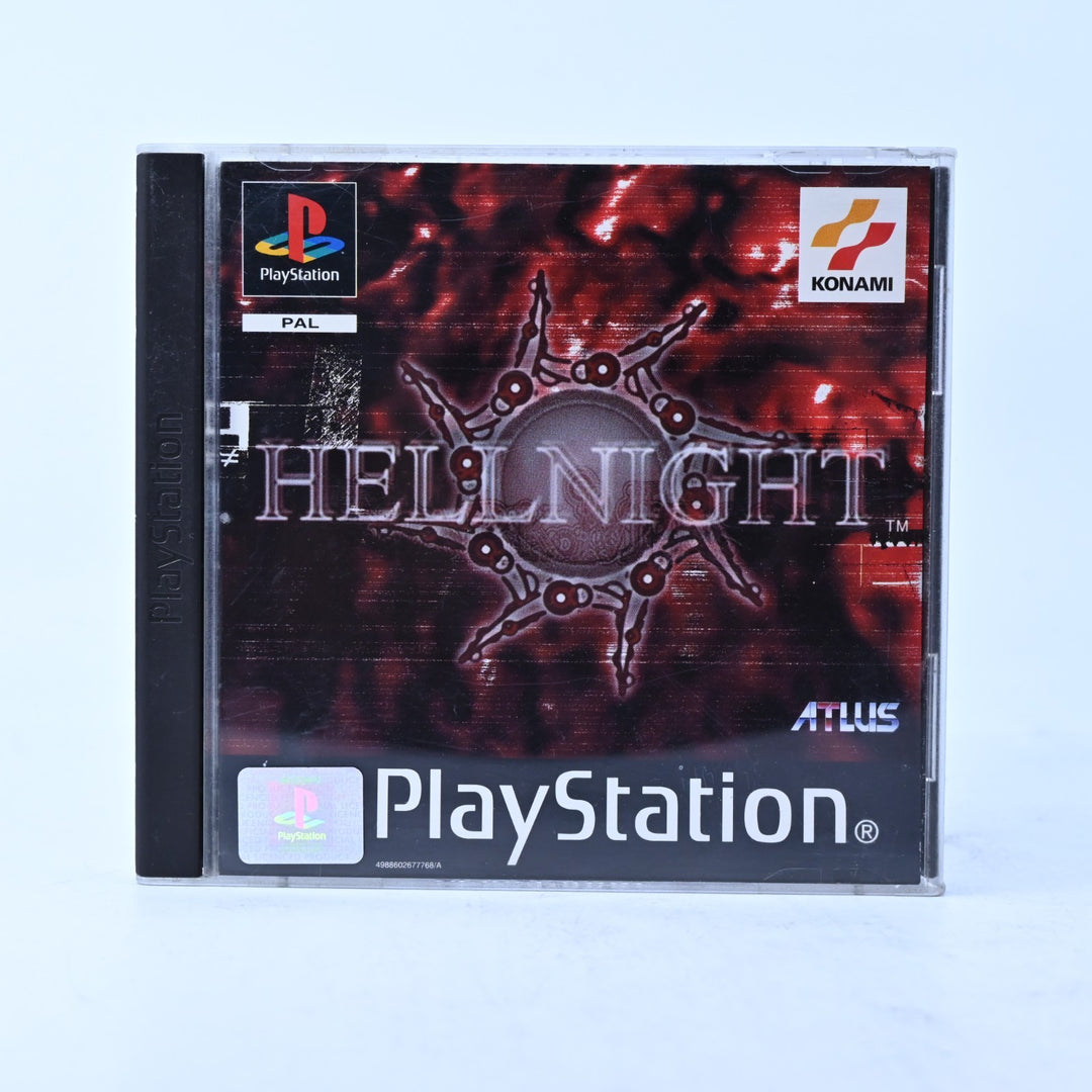 Hellnight - Sony Playstation 1 / PS1 Game + Manual - PAL - MINT DISC!