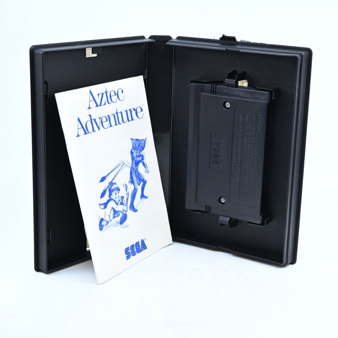 Aztec Adventure - Sega Master System Game + Manual - PAL - FREE POST!