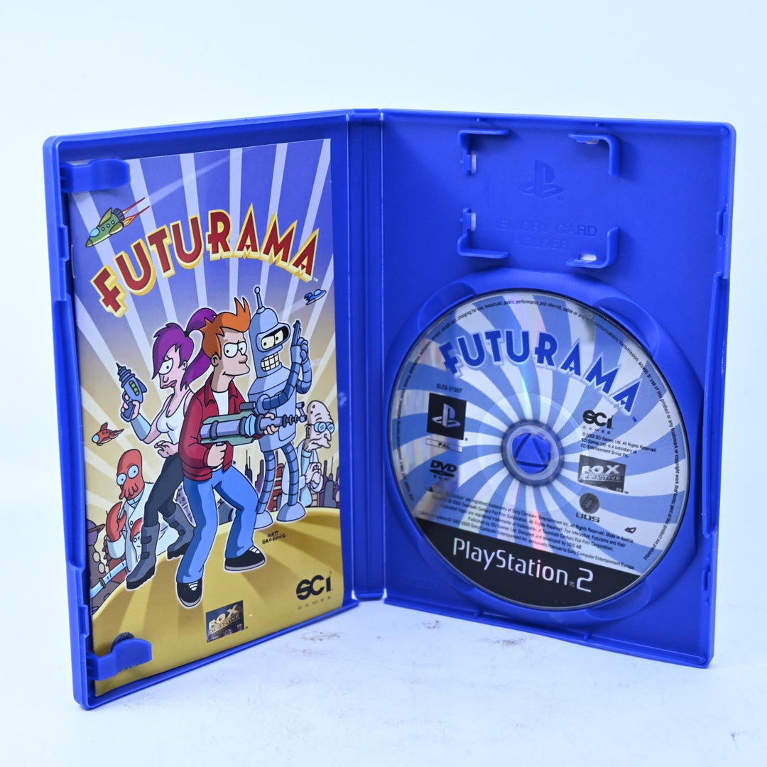 Futurama - Sony Playstation 2 / PS2 Game + Manual - PAL