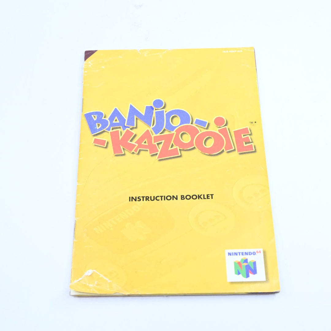 Banjo-Kazooie - N64 / Nintendo 64 Boxed Game - PAL - FREE POST!