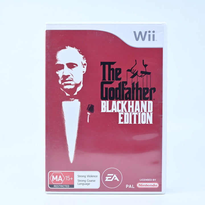 The Godfather - Blackhand Edition - Nintendo Wii Game + Manual - PAL