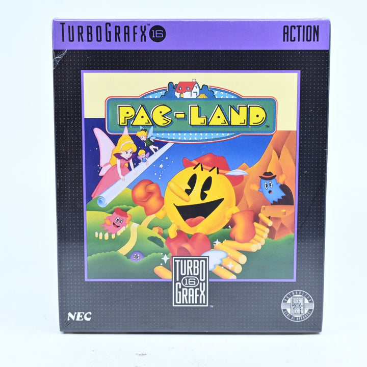 SEALED! Pac-Land - TurboGrafx-16 / PC Engine Boxed Game - NTSC-U/C