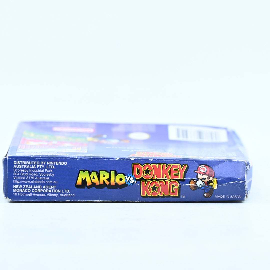 Mario Vs. Donkey Kong - Nintendo Gameboy Advance / GBA Boxed Game - PAL