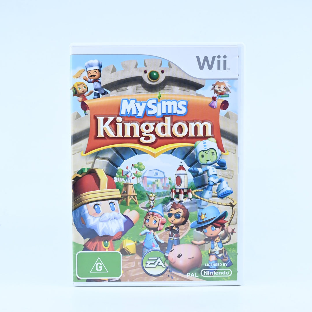 MySims Kingdom - Nintendo Wii Game + Manual - PAL - MINT DISC!