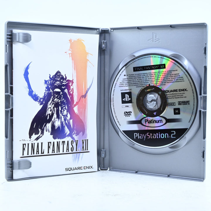 Final Fantasy XII / 12  - Sony Playstation 2 / PS2 Game + Manual - PAL