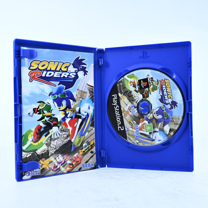 Sonic Riders - Sony Playstation 2 / PS2 Game + Manual - PAL - MINT DISC!