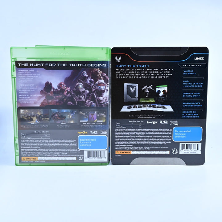 Halo 5: Guardians Limited Edition - Steelbook + Metal Earth Kit - Xbox One Game