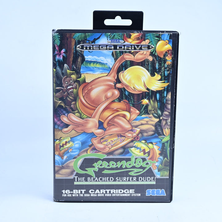 Greendog: The Beached Surfer Dude! - Sega Mega Drive Game + Manual - PAL