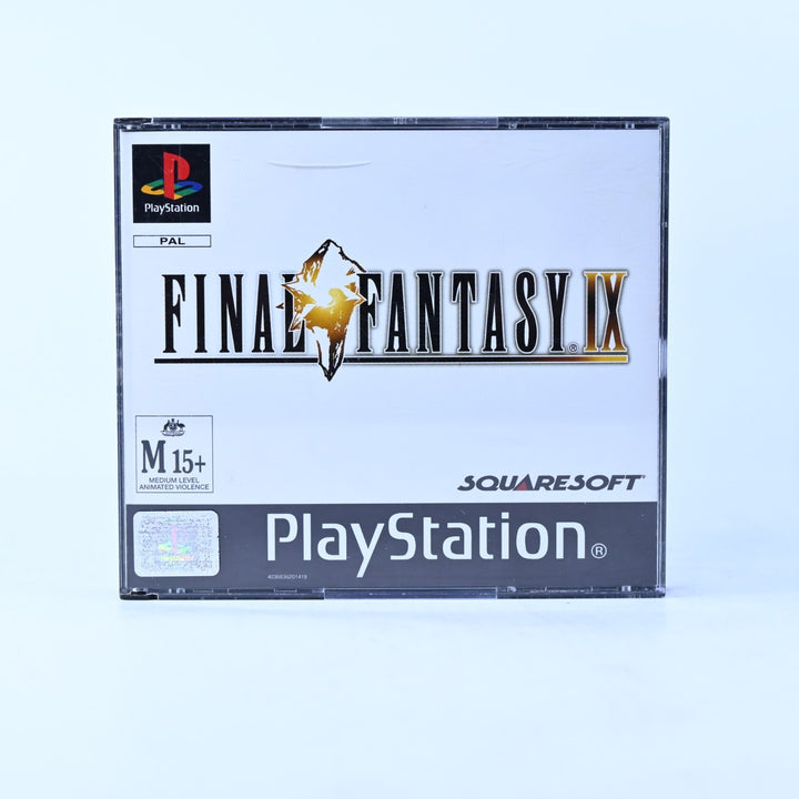 Final Fantasy IX - Sony Playstation 1 / PS1 Game + Manual - PAL - MINT DISC!