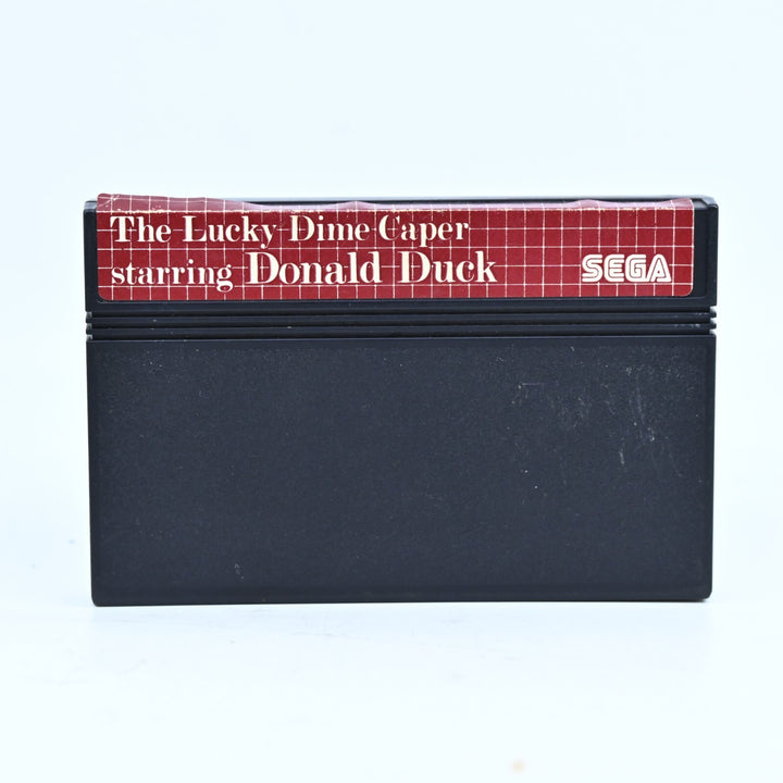 The Lucky Dime Caper - No Manual - Sega Master System Game - PAL - FREE POST!