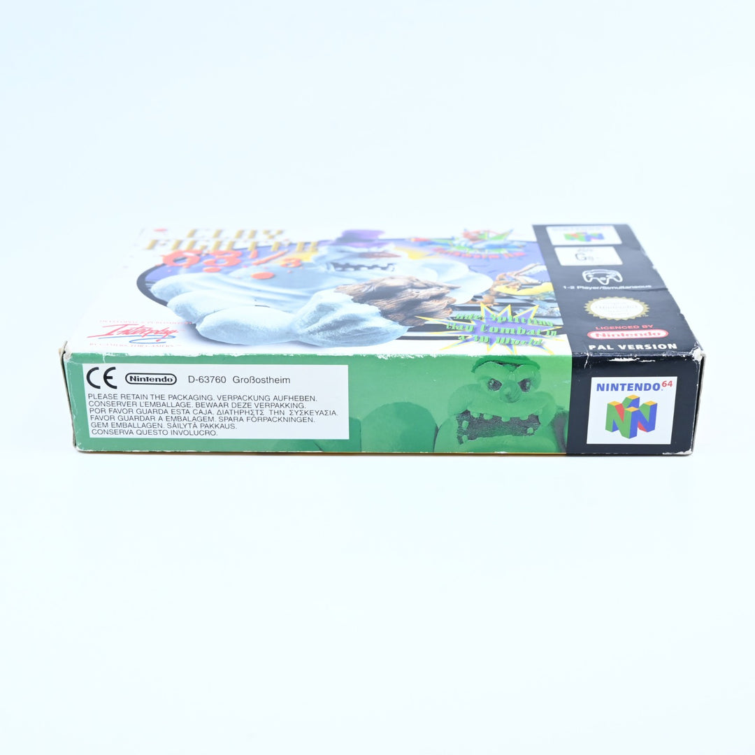 Clay Fighter 63 ⅓ - N64 / Nintendo 64 Boxed Game - PAL - Clay Fighter 63 1/3