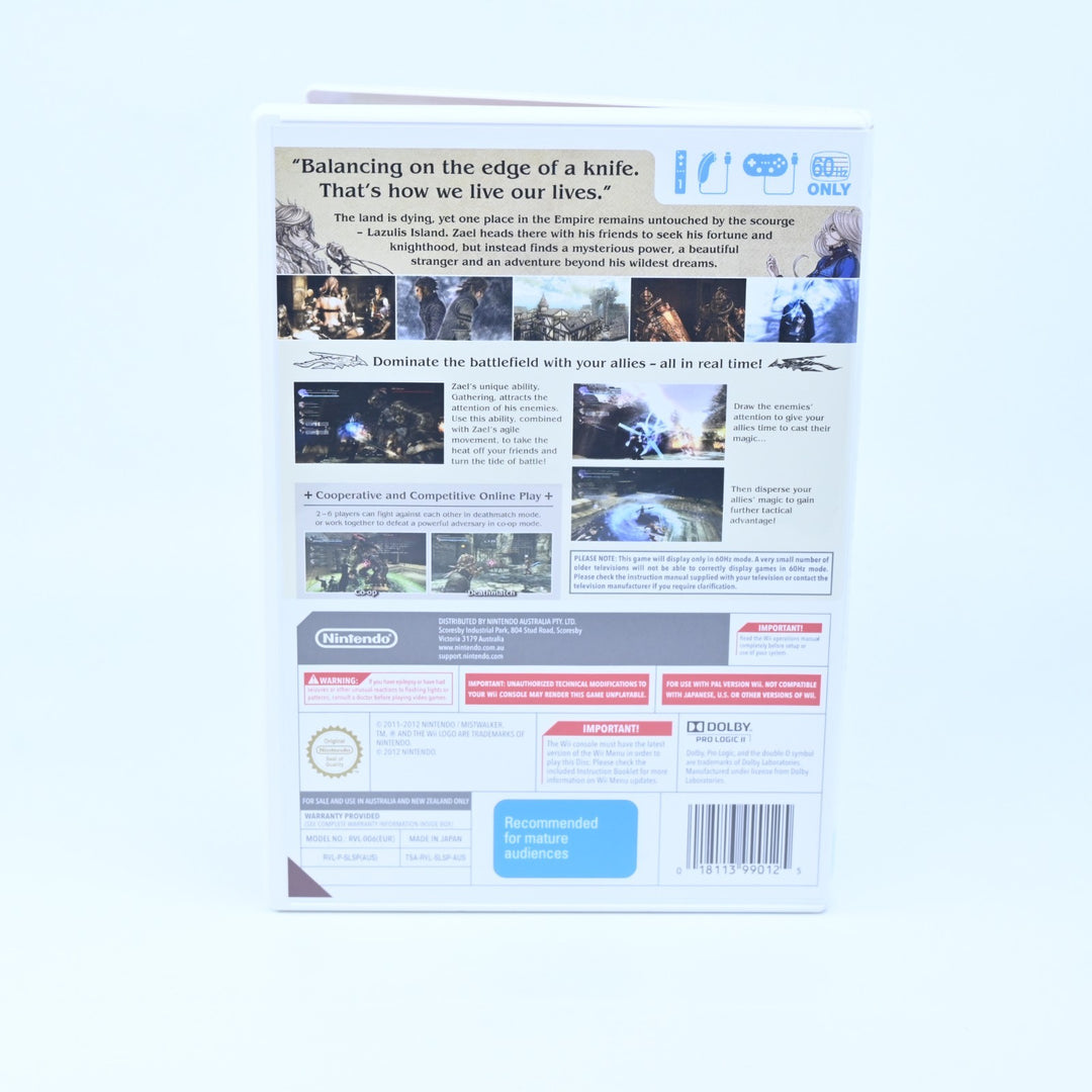 The Last Story - Nintendo Wii Game + Manual - PAL - MINT DISC!