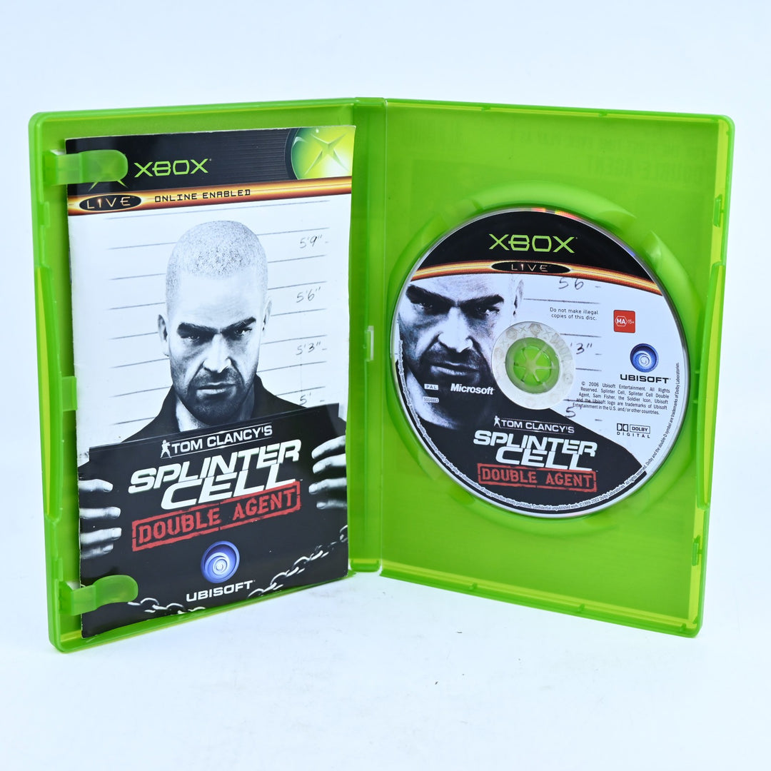 Tom Clancy's Splinter Cell: Double Agent - Original Xbox Game + Manual - PAL