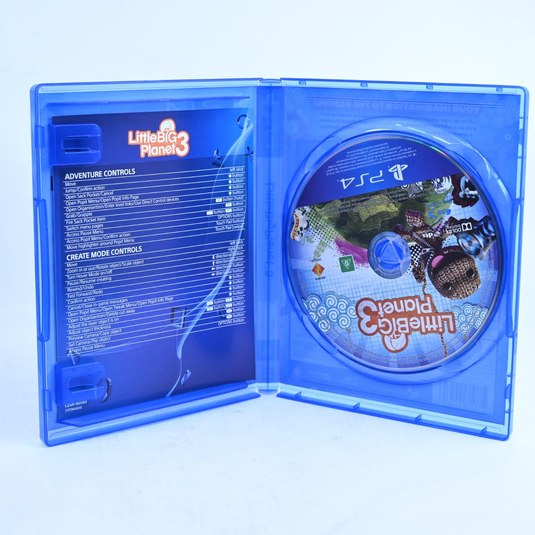 LittleBigPlanet 3 - Sony Playstation 4 / PS4 Game - MINT DISC! Little Big Planet
