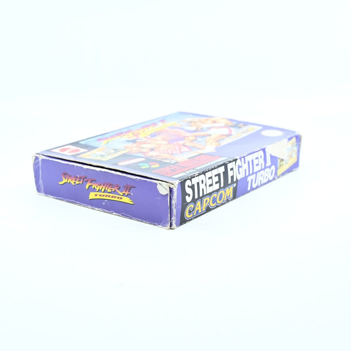 Street Fighter II Turbo - Super Nintendo / SNES Boxed Game - PAL - FREE POST!