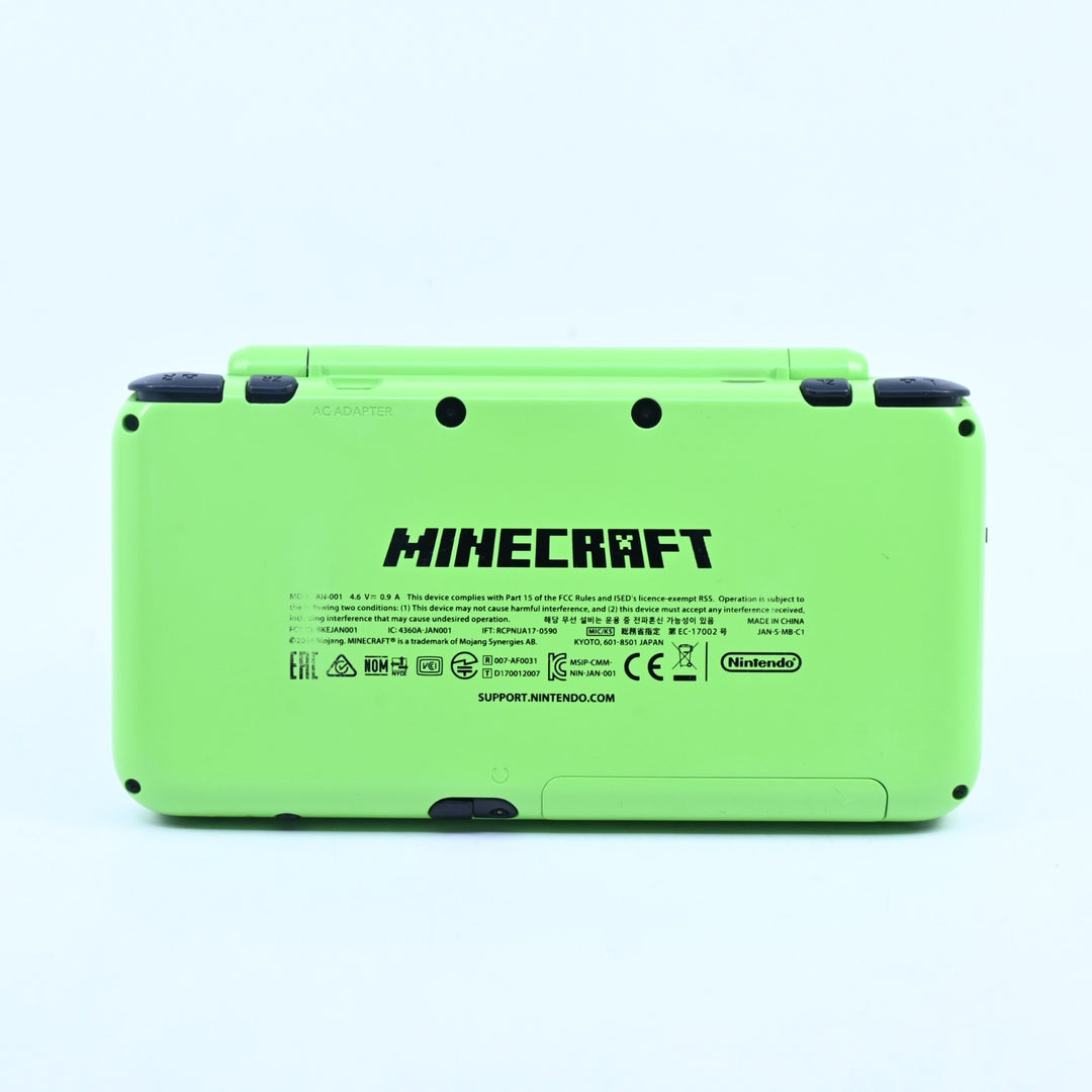 Minecraft Creeper Edition - 'New' Nintendo 2DS XL Console - JAN-001 - PAL