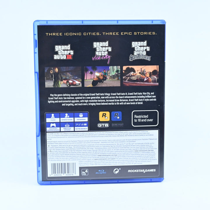 Grand Theft Auto: The Trilogy - The Definitive Edition - Sony Playstation 4
