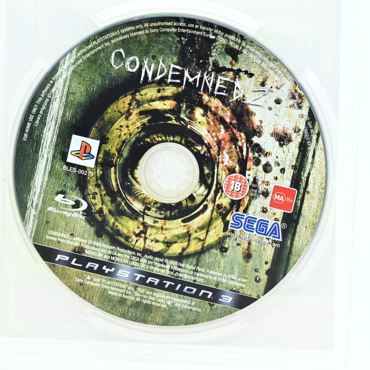 Condemned 2 - Sony Playstation 3 / PS3 Game - Disc Only - FREE POST!