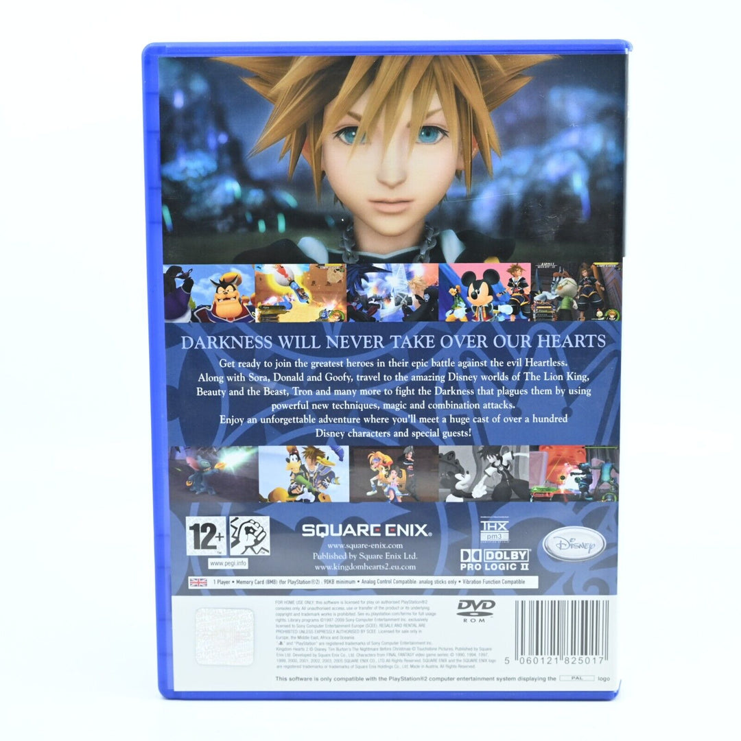 Kingdom Hearts II 2 - Sony Playstation 2 / PS2 Game - PAL - MINT DISC!