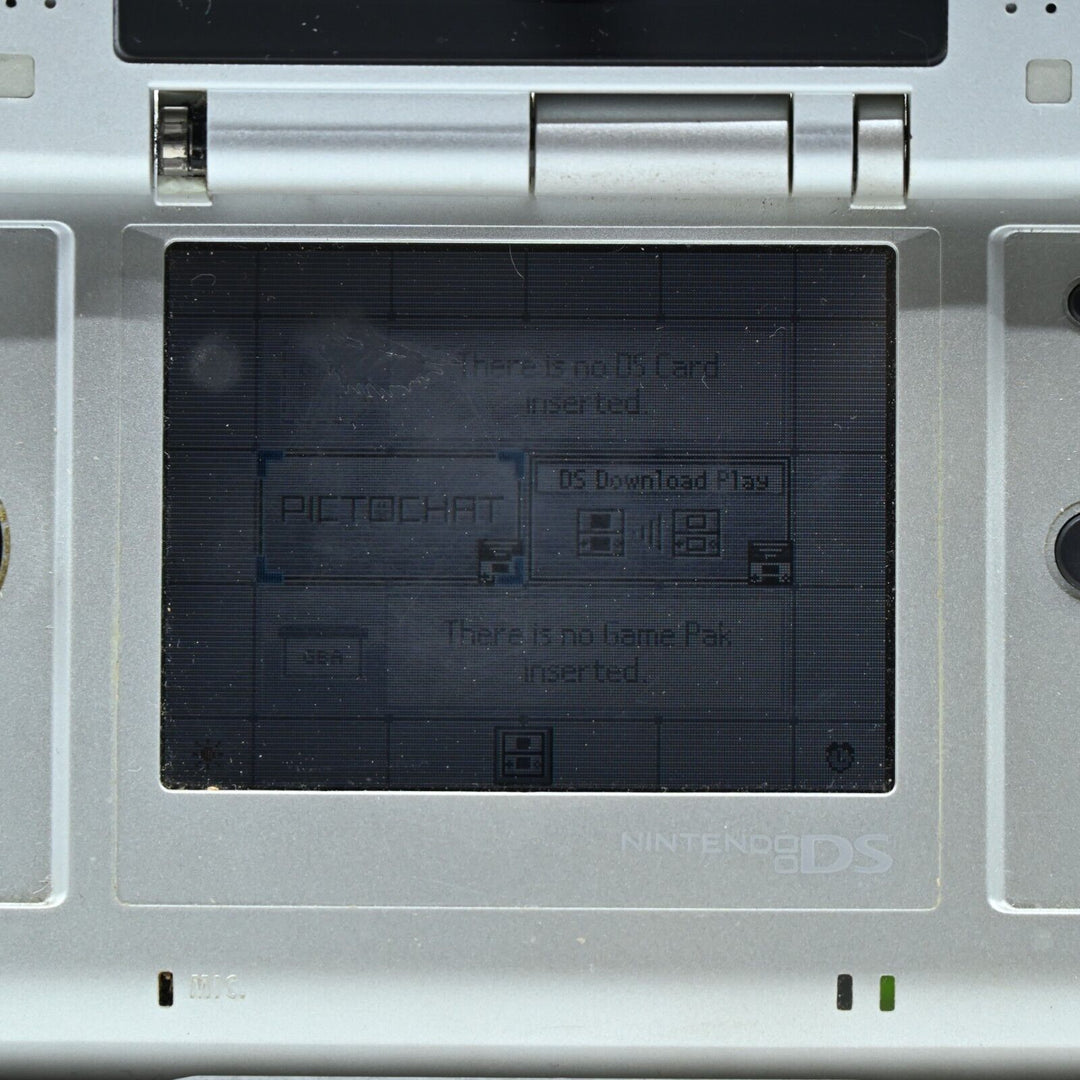 Silver - Nintendo DS Console - PAL - FREE POST!